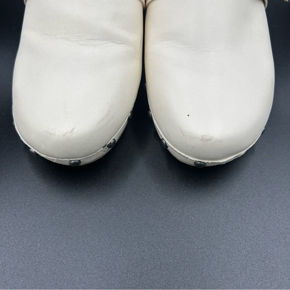 MIA Cream Clogs Sz 6.5 - Picture 3 of 9